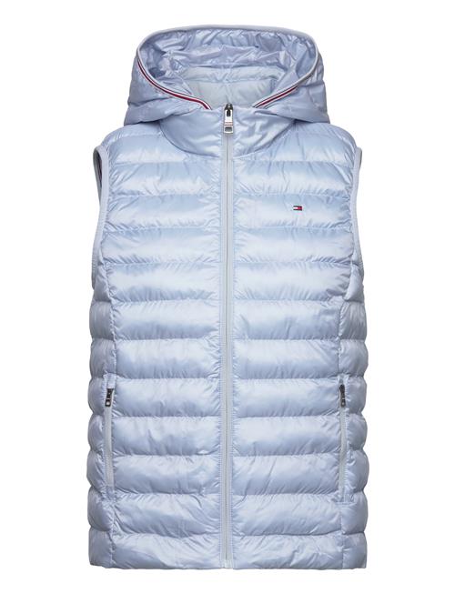 Se Tommy Hilfiger Lw Padded Global Stripe Vest Tommy Hilfiger Blue ved Booztlet