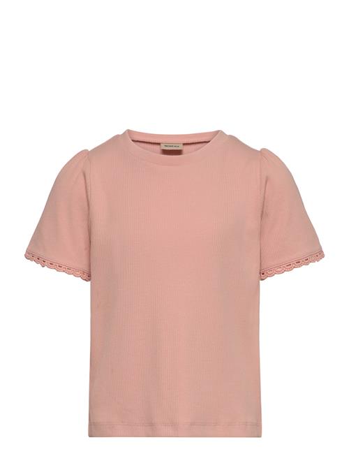 T-Shirt S/S Iris Wheat Coral