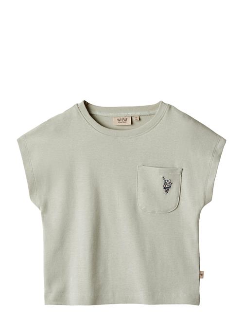 Wheat T-Shirt S/S Signe Wheat Green