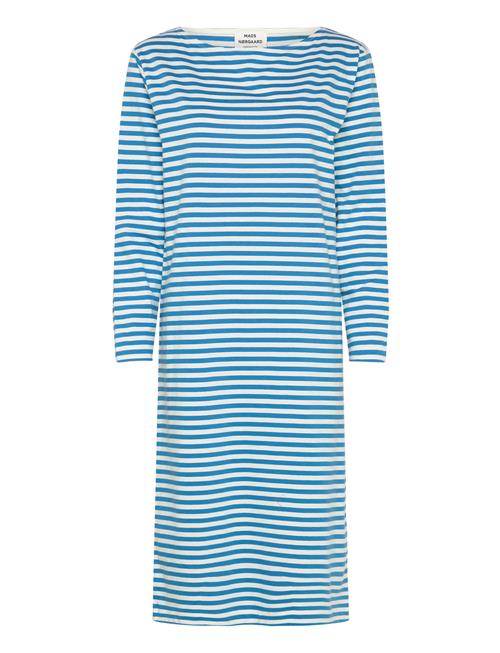 Mads Nørgaard Soft Single Stripe Silas Dress Mads Nørgaard Blue