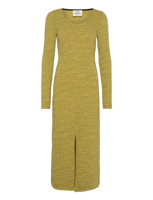 Mel Crepe Bibli Dress Mads Nørgaard Yellow