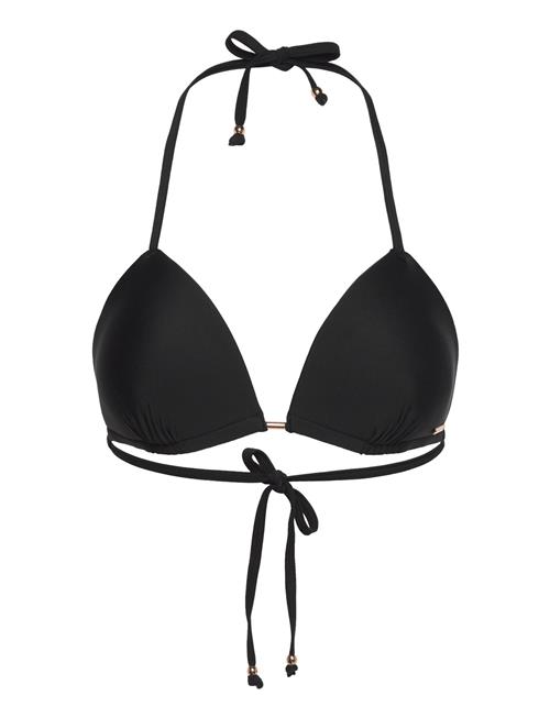 Aqumiee W Triangle Bikini Top Athlecia Black