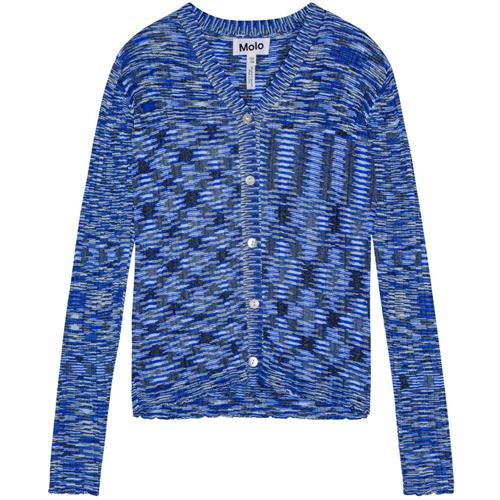 Molo Genie Cardigan Blue Mouliné | Blå | 110/116 cm