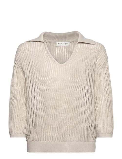 Se Marc O'Polo Pullover Long Sleeve Marc O'Polo Beige ved Booztlet