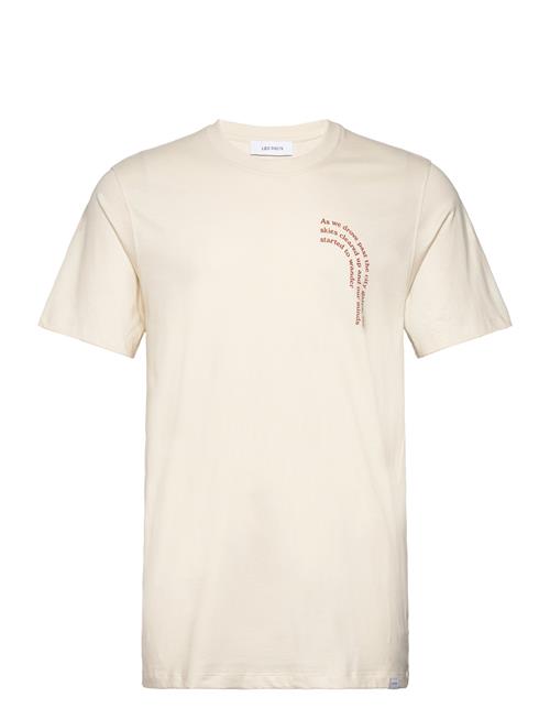 Se Les Deux Coastal T-Shirt Les Deux Cream ved Booztlet