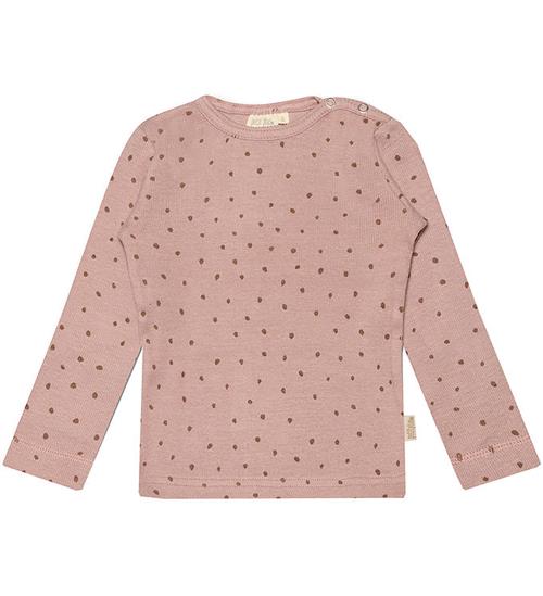 Petit Piao Petit Piao Bluse - Rib - Modal - Rose Fawn