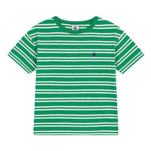 Petit Bateau Stribet T-shirt Grøn | Grønn | 10 years