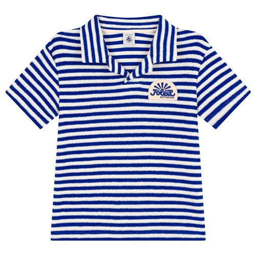 Se Petit Bateau Stribet Poloshirt Blå | Blå | 3 years ved Babyshop