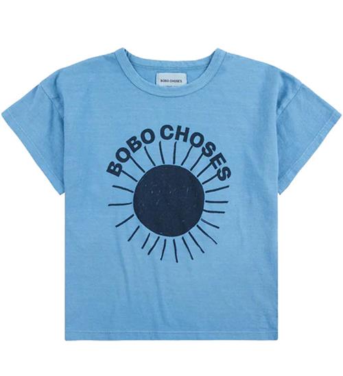 Se Bobo Choses Bobo Choses T-shirt - Light Blue ved KidsWorld