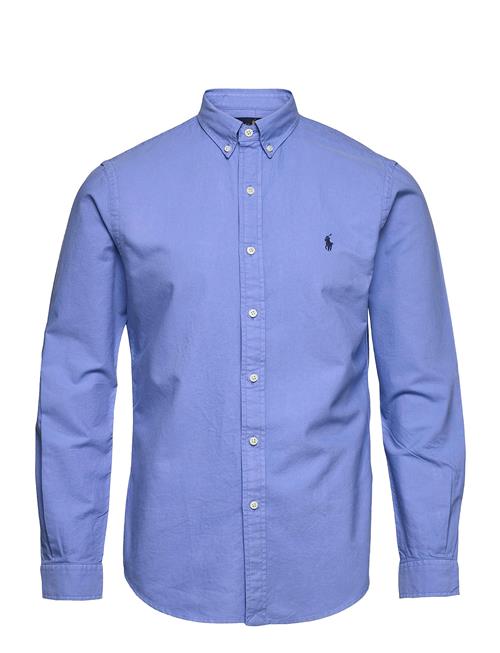 Polo Ralph Lauren Slim Fit Garment-Dyed Oxford Shirt Polo Ralph Lauren Blue