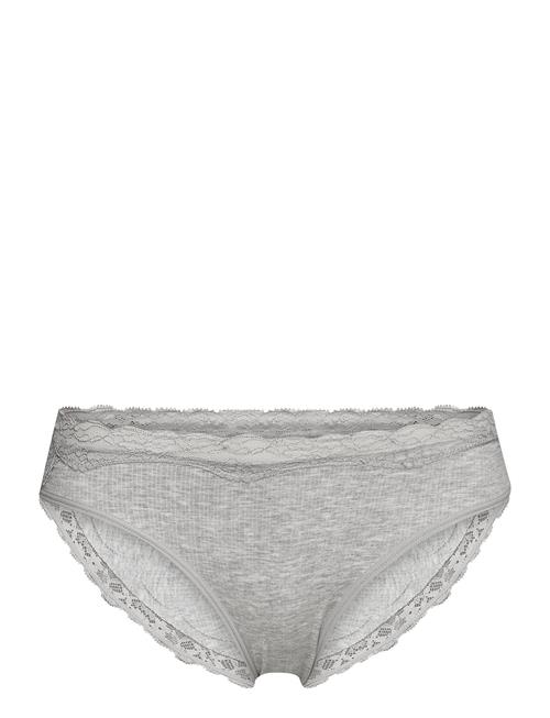 Se Lindex Brief Bliss Bikini Reg High L Lindex Grey ved Booztlet