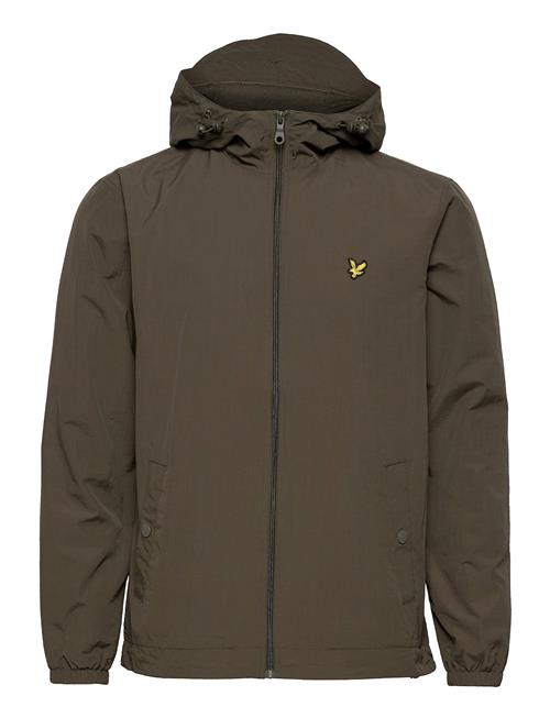 Lyle & Scott Zip Through Hooded Jacket Lyle & Scott Green