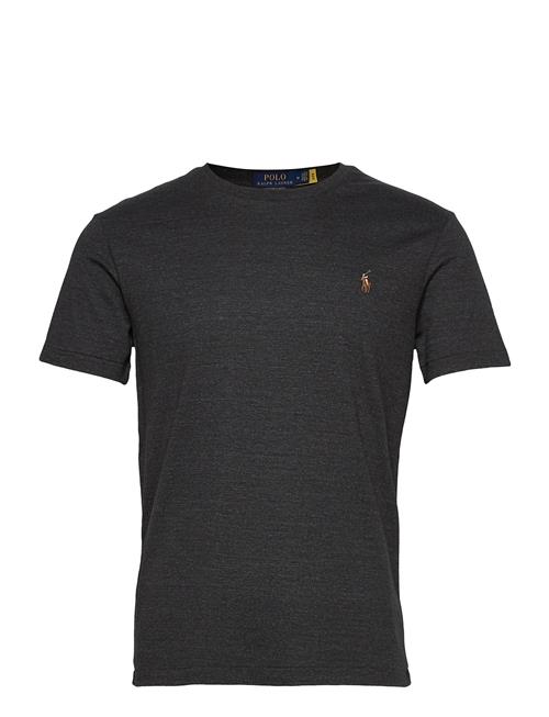 Se Polo Ralph Lauren Custom Slim Fit Soft Cotton T-Shirt Polo Ralph Lauren Black ved Booztlet