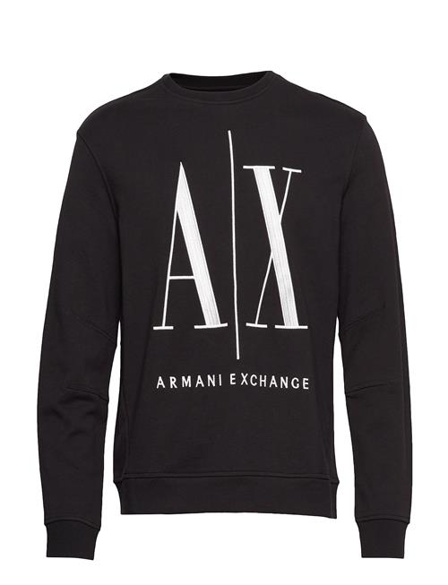 Armani Exchange Ax Man Sweatshirt Armani Exchange Black