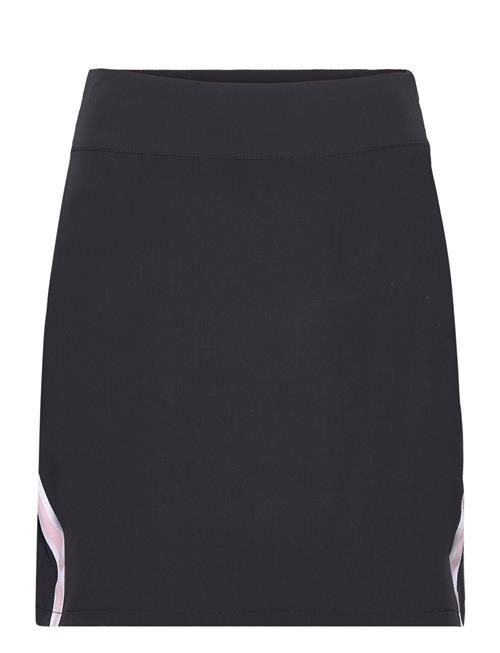 Lds Brook Stripe Skort 50Cm Abacus Black