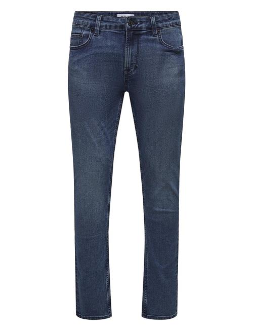 Se ONLY & SONS Onsloom Slim Blue Black 6454 Jeans Vd ONLY & SONS Blue ved Booztlet