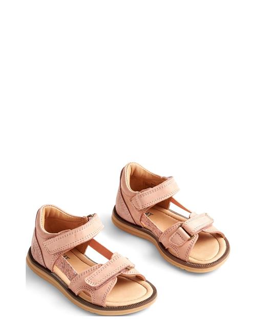 Wheat Beka Open Toe Wheat Pink