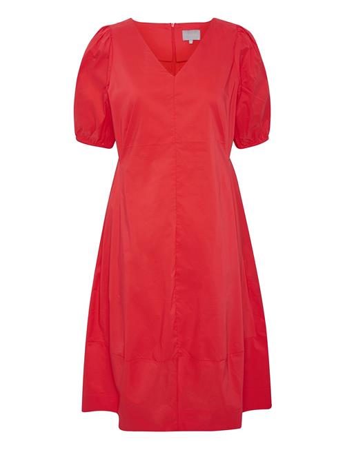 Culture Cuantoinett Ss Dress Culture Red