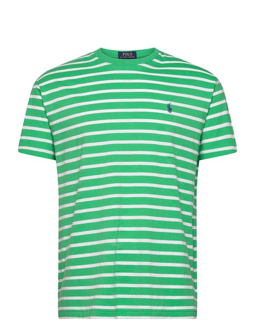 Classic Fit Striped Jersey T-Shirt Polo Ralph Lauren Green