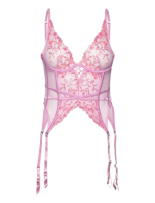 Se Hunkemöller Lillia Bustier Hunkemöller Pink ved Booztlet