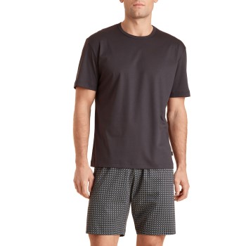 Se Calida Relax Streamline 2 Short Pyjamas Brun mønstret bomuld Medium Herre ved Timarco