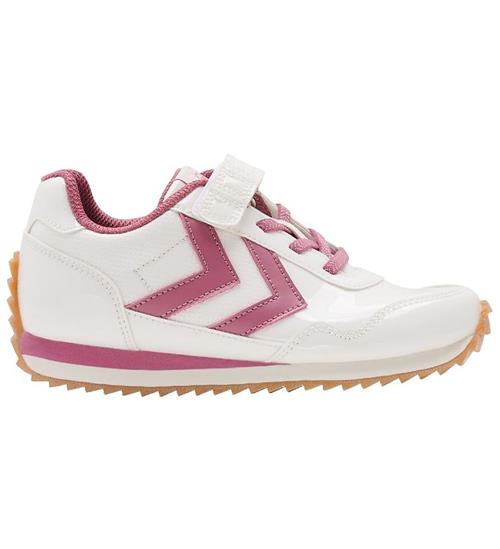 Se Hummel Hummel Sko - Reflex Bubblegum Jr - Hvid/Rosa ved KidsWorld