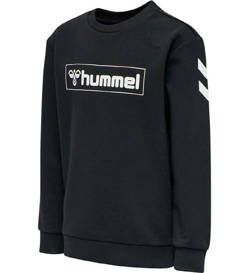 Se Hummel Hummel Sweatshirt - hmlBox - Sort ved KidsWorld