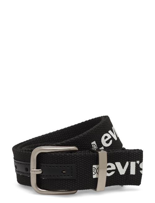 Se Levi's Levi's® Wordmark Webbing Belt Levi's Black ved Booztlet