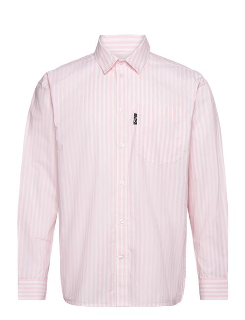 Double A by Wood Wood Wwday Striped Shirt Double A By Wood Wood Pink