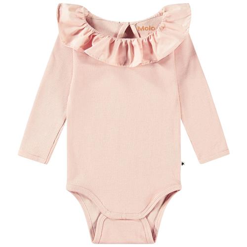 Molo GOTS Faye Babybody Petal Blush | Lyserød | 62 cm