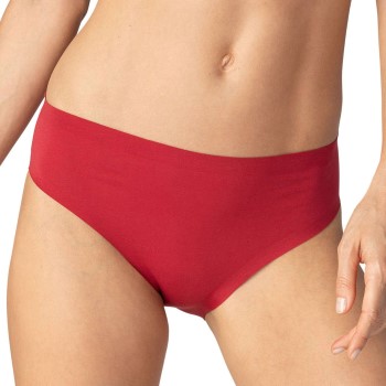 Mey Trusser Natural Second Me American Briefs Rød bomuld X-Small Dame