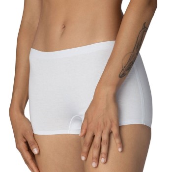 Mey Trusser Natural Second Me Shorts Hvid bomuld X-Small Dame