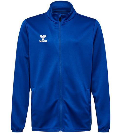 Se Hummel Teamsport Hummel Cardigan - HmlEssential Track Jacket - True Blue ved KidsWorld