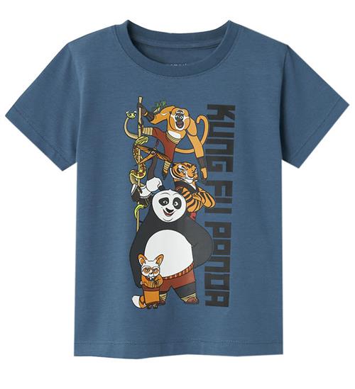 Se Name It Name It T-shirt - NmmJac Kung Fu Panda - Bering Sea ved KidsWorld