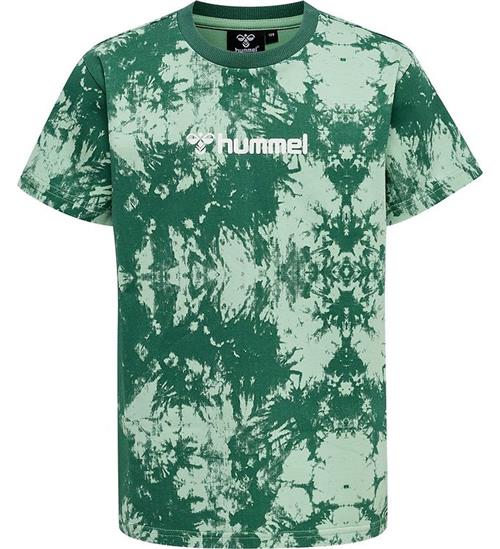 Se Hummel Hummel T-shirt - hmlBay - GrÃ¸n ved KidsWorld