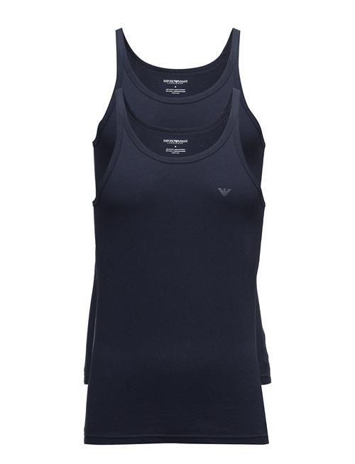 Emporio Armani Mens Knit 2Pack Tank Emporio Armani Blue