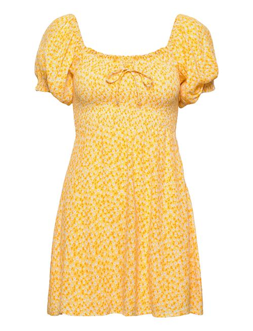 Faithfull The Brand Domenica Mini Dress Faithfull The Brand Yellow