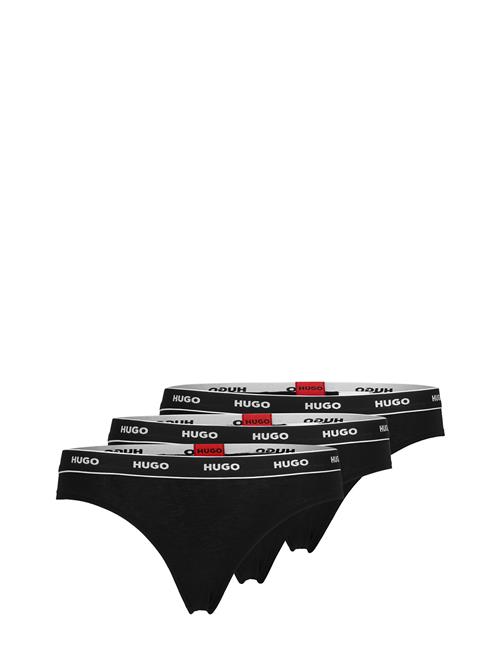 HUGO Triplet Thong Stripe HUGO Black