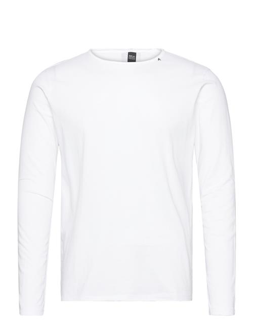 Se Replay Long-Sleeved T-Shirt Regular Replay White ved Booztlet