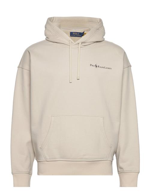 Polo Ralph Lauren Relaxed Fit Logo Fleece Hoodie Polo Ralph Lauren Cream