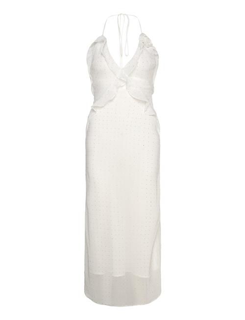 Olea Maxi Dress Bardot White