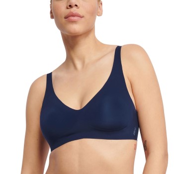 Sloggi Bh Zero Feel 2 0 Soft Bra Marineblå Medium Dame