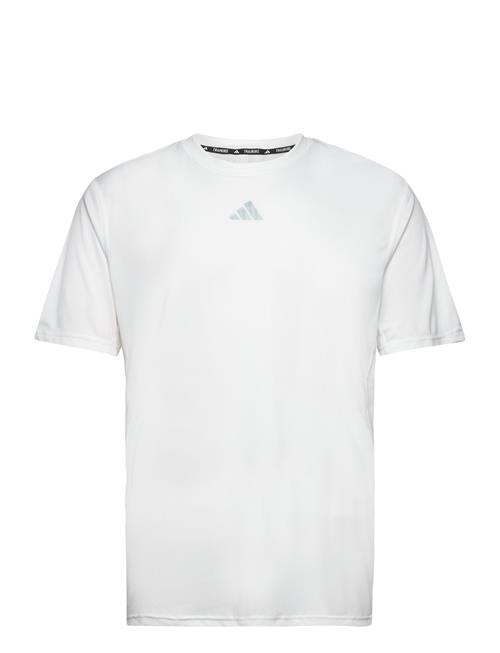 Se adidas Performance Hiit 3S Mes Tee Adidas Performance White ved Booztlet