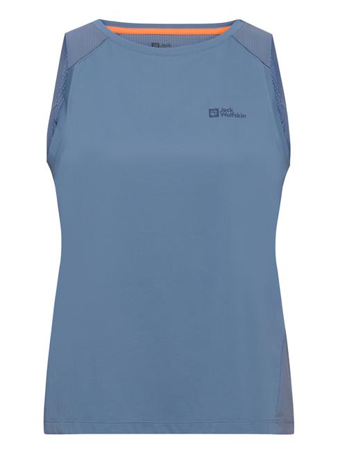 Se Jack Wolfskin Prelight Chill Tank W Jack Wolfskin Blue ved Booztlet