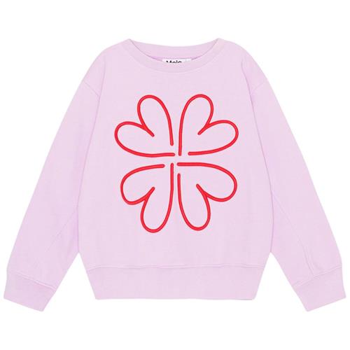 Se Molo Maxime Sweatshirt Alpine Glow | Lilla | 128 cm ved Babyshop