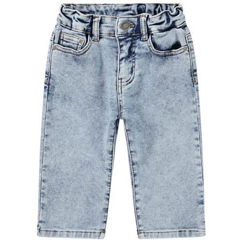 Se Molo Solo Jeans Blast Blue | Blå | 74 cm ved Babyshop