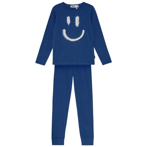 Molo GOTS Lue Pyjamas Calm Fjord | Blå | 104 cm