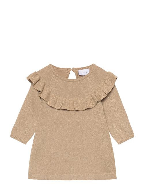 name it Nbfresine Ls Knit Dress Name It Beige