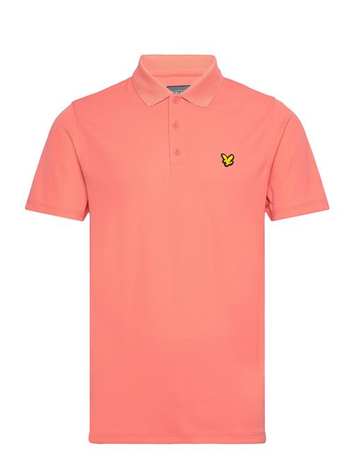 Golf Tech Polo Shirt Lyle & Scott Sport Pink