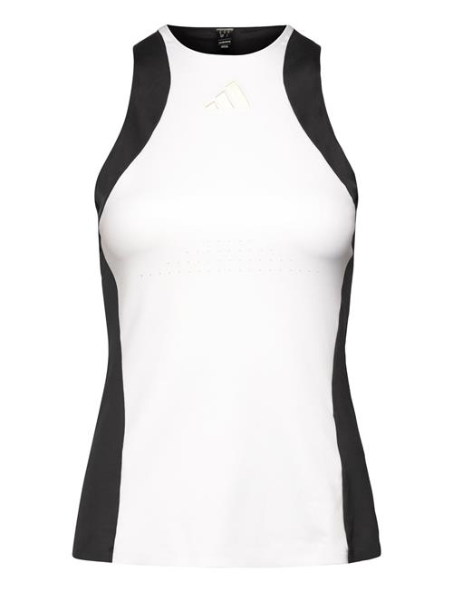 Se adidas Performance Premium Tank Adidas Performance White ved Booztlet